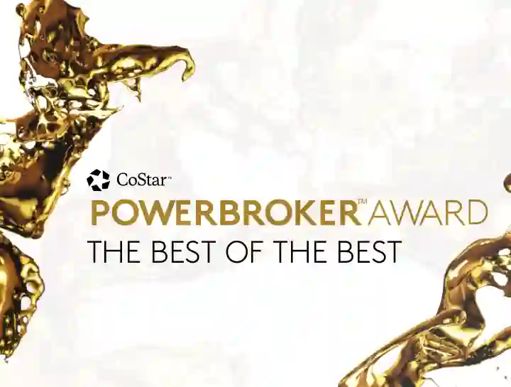 Steven Baer, Robert Melsher and Jonathan Hyman receive 2019 Power Broker Awards from CoStar