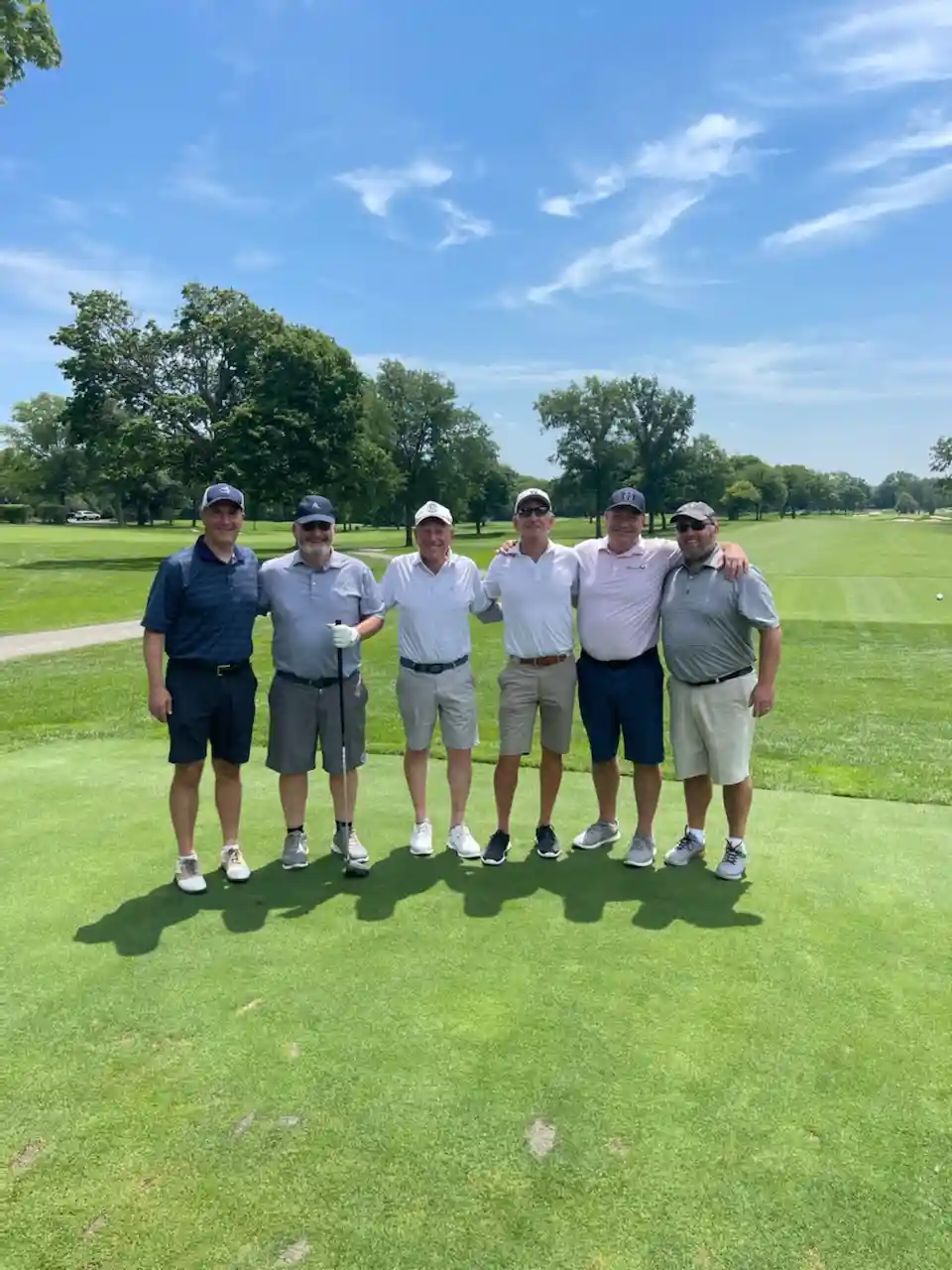 Steven Baer hosts Golf Outing with the Team at JC Licht